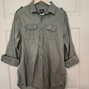 Mens Button Down Shirt